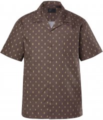 JP1880 Boxy Cuba Short Sleeve Shirt Brown