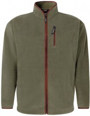 Espionage FL048 Microfleece Jacket Olive Green