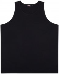 Espionage T017 Plain Sport Singlet Black