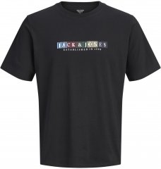 Jack & Jones Nantucket Branding T-Shirt Zwart