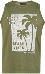 North Latitude 61321 Tanktop Olijfgroen