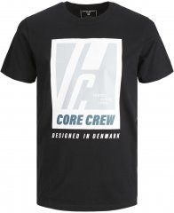 Jack & Jones Spring Logo T-Shirt Black