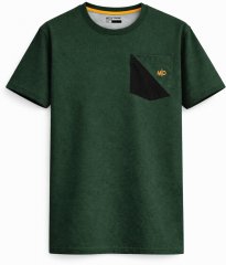 Motley Denim Milan T-shirt Racinggroen