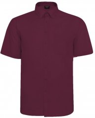 Espionage SH149 shirt met korte mouwen wijnrood