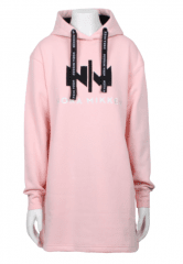 Nora Mikken KADRI Long Hoodie PINK
