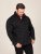 D555 Chandler Reno 1/4 Zip Neck Sweatshirt With Bear Logo Zwart - Sweaters & hoodies - Sweaters & Hoodies Grote Maten Heren