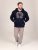 D555 Hector Adventurer Printed Zip Through Hoody Navyblauw - Sweaters & hoodies - Sweaters & Hoodies Grote Maten Heren