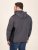 D555 Conrad Detachable Hood Bonded Fleece Zip Through Hoody Navyblauw - Sweaters & hoodies - Sweaters & Hoodies Grote Maten Heren