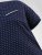 D555 Reid AOP Polo With Jacquard Collar, Pocket And Cuffs Navyblauw - Polo shirts - Grote Maten Poloshirts Heren