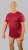 20 Nodi Mezzogiorno Sports T-Shirt Red - T-shirts - Grote Maten T-shirts Heren