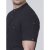 D555 Archer Collarless Shirt Black - Overhemden - Overhemden Grote Maten Heren