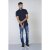 D555 Kurt Printed Short Sleeve Shirt - Overhemden - Overhemden Grote Maten Heren