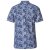 D555 Sheldon Hawaii Shirt Navy - Overhemden - Overhemden Grote Maten Heren