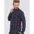 D555 Enderby Long Sleeve Shirt - Overhemden - Overhemden Grote Maten Heren