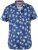 D555 BURLEY Palm Tree Print Shirt - Overhemden - Overhemden Grote Maten Heren