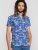 D555 WHITSBURY Hawaiian Print Shirt - Overhemden - Overhemden Grote Maten Heren