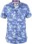 D555 WHITSBURY Hawaiian Print Shirt - Overhemden - Overhemden Grote Maten Heren