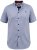 D555 Hadley S/S Micro Dog Tooth Check Shirt - Overhemden - Overhemden Grote Maten Heren