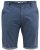 D555 Alderton Stretch Chambray Shorts Navy - Korte broeken - Grote Maten Korte Broeken Heren