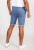 D555 Alderton Stretch Chambray Shorts Navy - Korte broeken - Grote Maten Korte Broeken Heren
