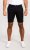 D555 Nelson Stretch Chino Shorts Black - Korte broeken - Grote Maten Korte Broeken Heren