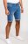 D555 Suffolk Blue Stretch Denim Shorts - Korte broeken - Grote Maten Korte Broeken Heren