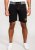 D555 Sutton Elasticated Waist Shorts With Embroidery Black - Joggingbroeken & shorts - Joggingbroeken & Shorts Heren Grote Maten