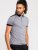 D555 Prinstead Pique Polo Shirt Grey - Polo shirts - Grote Maten Poloshirts Heren