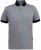 D555 Prinstead Pique Polo Shirt Grey - Polo shirts - Grote Maten Poloshirts Heren