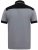 D555 Prinstead Pique Polo Shirt Grey - Polo shirts - Grote Maten Poloshirts Heren