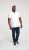 D555 James Short Sleeve Oxford Shirt White - Overhemden - Overhemden Grote Maten Heren
