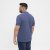 North Latitude Polo Blue Melange - Polo shirts - Grote Maten Poloshirts Heren