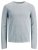 Jack & Jones JJELEO Knit Faded Denim - Sweaters & hoodies - Sweaters & Hoodies Grote Maten Heren