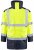 Leo Tawstock Warm Quilted Anorak Hi-Vis Yellow/Navy - Werkkleding - Werkkleding Grote Maten Heren