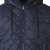 D555 Willie Hooded Quilted Jacket with Fleece sleeves - Jassen - Grote Maten Herenjassen