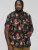 D555 LENNOX Hawaiian AO Print Shirt Black - Overhemden - Overhemden Grote Maten Heren