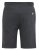 D555 STEFAN1 Elasticated Waist Loop Back Shorts Black - Joggingbroeken & shorts - Joggingbroeken & Shorts Heren Grote Maten