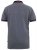 D555 KEMSTON Birds Eye Pique Polo Navy/White - Polo shirts - Grote Maten Poloshirts Heren