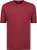 Adamo Silas Regular fit Serafino T-shirt Burgundy - T-shirts - Grote Maten T-shirts Heren