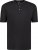 Adamo Silas Regular fit Serafino T-shirt Black - T-shirts - Grote Maten T-shirts Heren