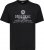 Adamo Sandro Regular fit Slub effect T-shirt Black - T-shirts - Grote Maten T-shirts Heren