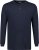 Adamo Sven Regular fit Serafino Long sleeve T-shirt Navy - T-shirts - Grote Maten T-shirts Heren
