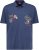 Adamo DURBAN Regular fit Polo Shirt Navy - Polo shirts - Grote Maten Poloshirts Heren