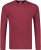 Adamo Floyd Comfort fit Long sleeve T-shirt Burgundy - T-shirts - Grote Maten T-shirts Heren