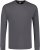 Adamo Floyd Comfort fit Long sleeve T-shirt Charcoal - T-shirts - Grote Maten T-shirts Heren