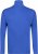 Adamo Fabio Comfort fit Turtleneck Long sleeve T-shirt Royal blue - T-shirts - Grote Maten T-shirts Heren