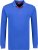 Adamo Peter Comfort fit Long sleeve Polo Blue - Polo shirts - Grote Maten Poloshirts Heren