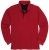 Adamo Peter Comfort fit Long sleeve Polo Red - Polo shirts - Grote Maten Poloshirts Heren