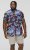 D555 TOBY Multi Colour Hawaiian AO Print Shirt - Overhemden - Overhemden Grote Maten Heren