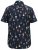D555 BARRATT Guitar AO Printed Button Down Collar S/S Shirt - Overhemden - Overhemden Grote Maten Heren